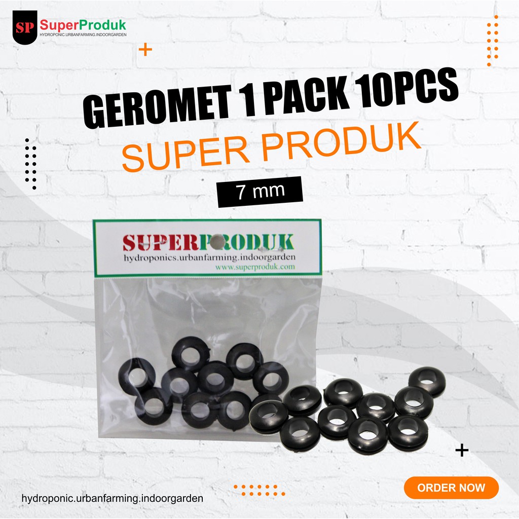 grommet 7mm gromet 7mm 1pak isi 10pcs
