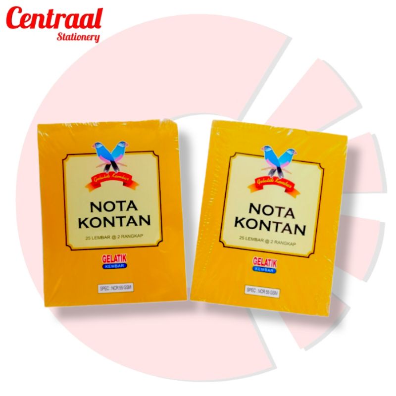 

Nota GK 2 Ply Besar