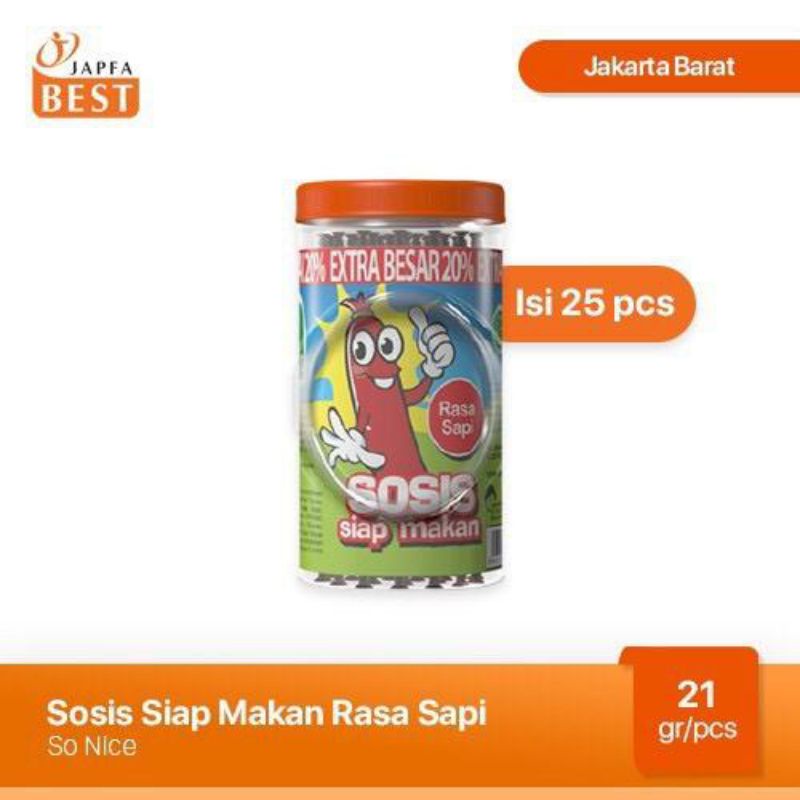 Jual Sosis Sonice Siap Makan Rasa Ayam Sosis Sonice Siap Makan Rasa