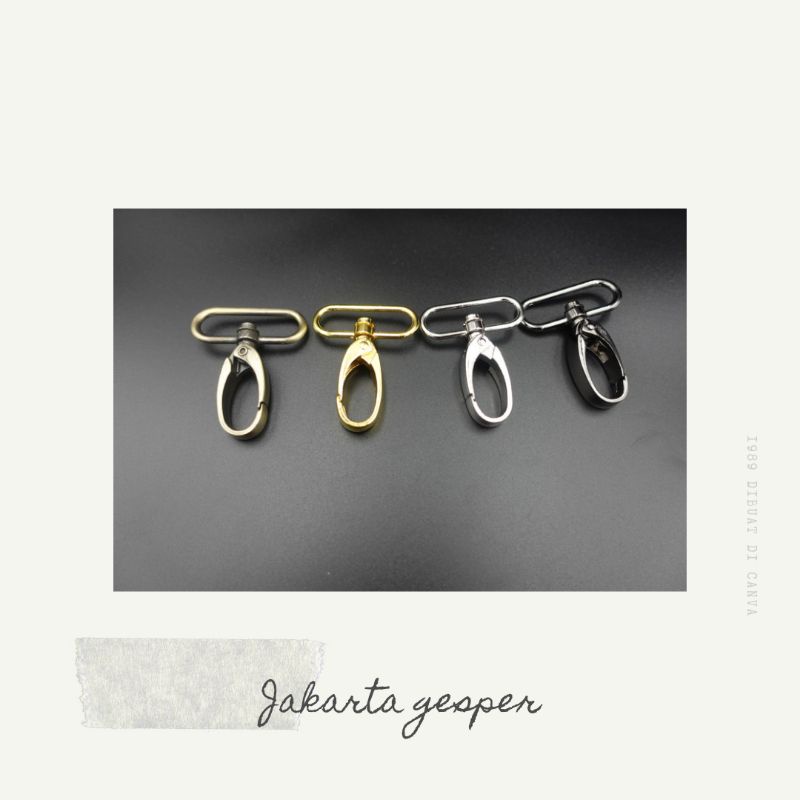 KAITAN TAS 4 CM HOOK PENGAIT KAIT AKSESORIS TAS