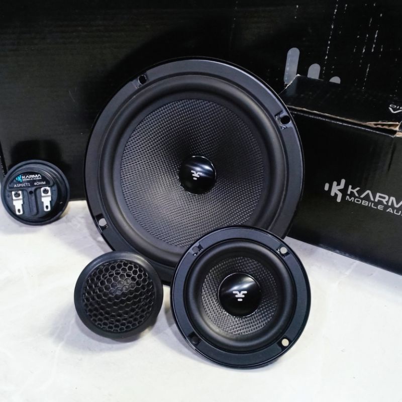 Speaker 3 Way Karma Audio Aspect 6 Baru