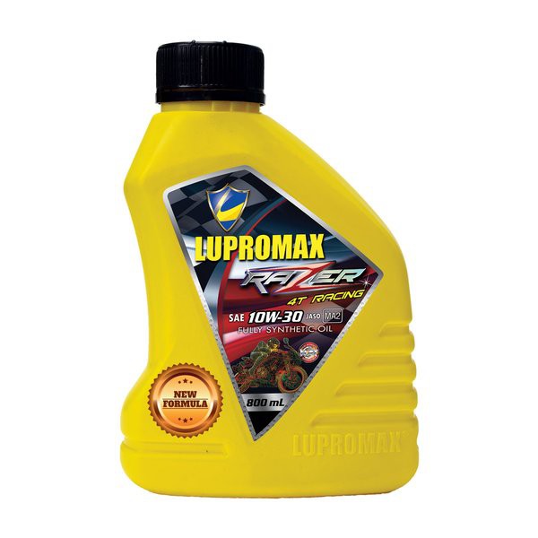 Lupromax Razer 4T Racing 10W30 JASO MA2 Oli Motor - 800 ml
