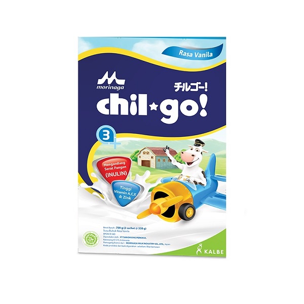 MORINAGA CHIL GO POWDER 3+ VANILLA 700 GR - SUSU