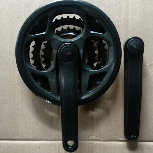 Crank Piringan sepeda 3 Speed arm 170 cm susun Original