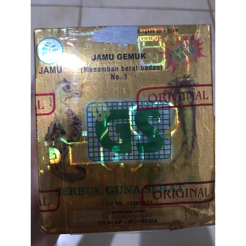 

JAMU GS (GUNA SEHAT)