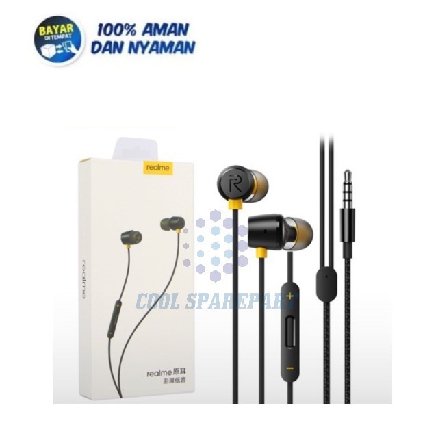 HANDSFREE / HEADSET BLUETOOTH REALME BUDS ORIGINAL | COOL PART