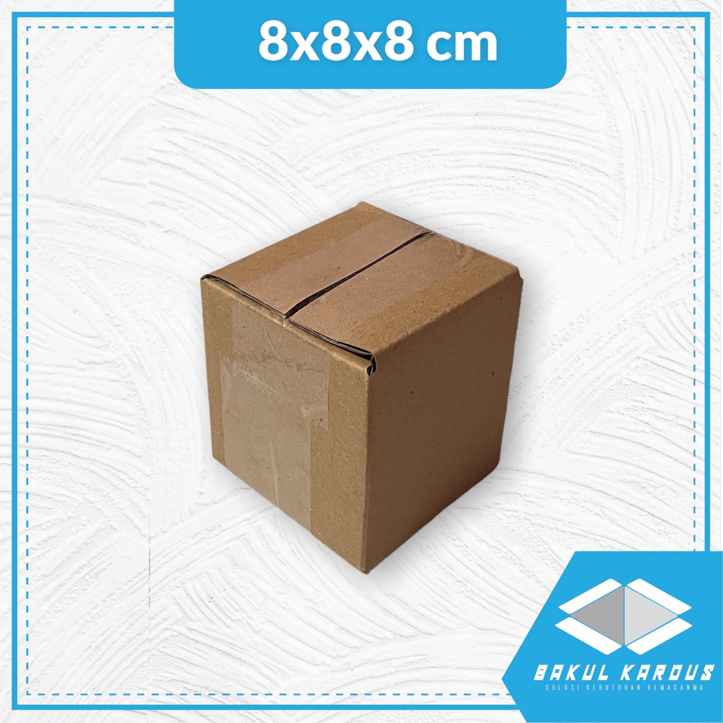 

kardus 8x8x8 cm kardus hp | box | karton | kardus polos | kardus jadi | online shop | souvenir | custom
