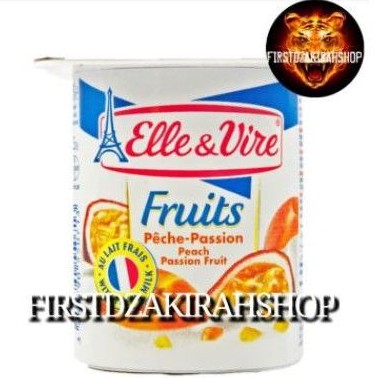 

Elle & vire yogurt peach markisa 125gr