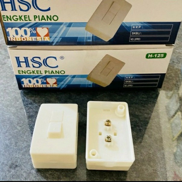 SAKLAR ENGKEL PIANO HSC MINI PETAK OB ON OF MURAH SNI