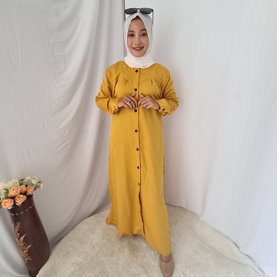 DEYAN - Hasna gamis full kancing-2