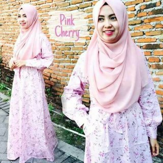 PROMO Gamis katun jepang 100% ori langsung dari