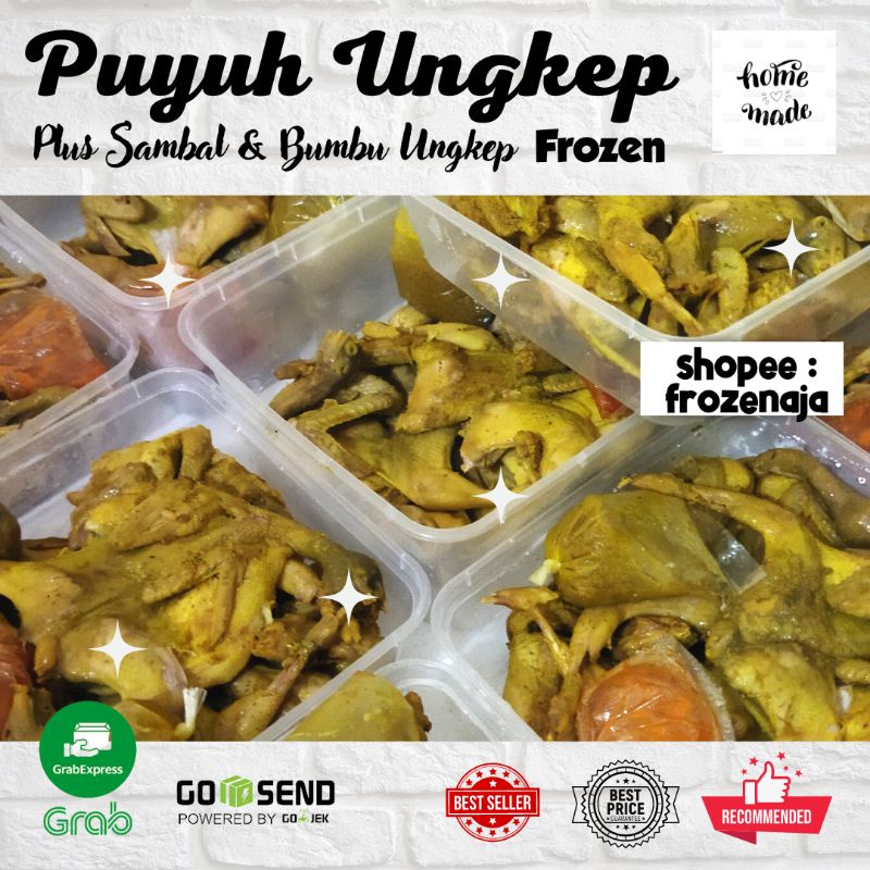 

Burung Puyuh Ungkep Presto isi 5 ekor, plus sambal + bumbu ungkep, gurih, empuk, meresep, ngerempah (produksi tiap hari)