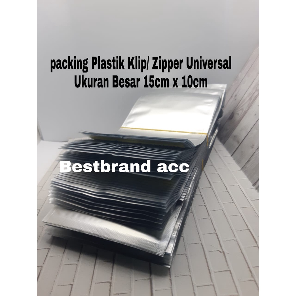 [100PCS] Plastik Packing Ukuran Besar baterai headset kabel data Plastik Packing Klip