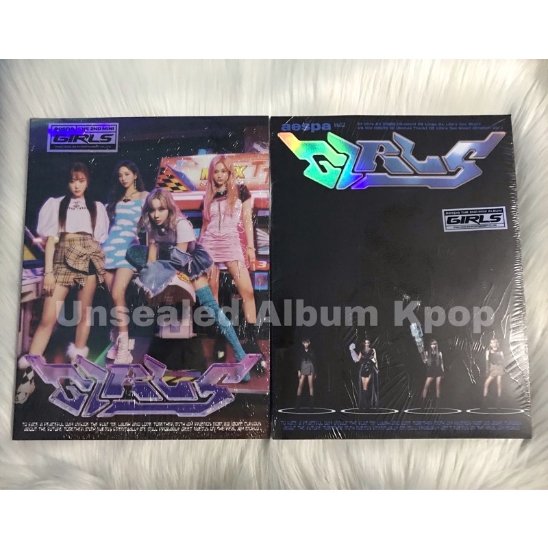 (Sealed) (No poster) Aespa Girls Mini Album vol.2 Photobook PB ver real world kwangya my synk karina