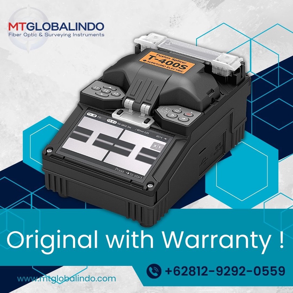 Sumitomo T-400S Fusion Splicer Region Indonesia