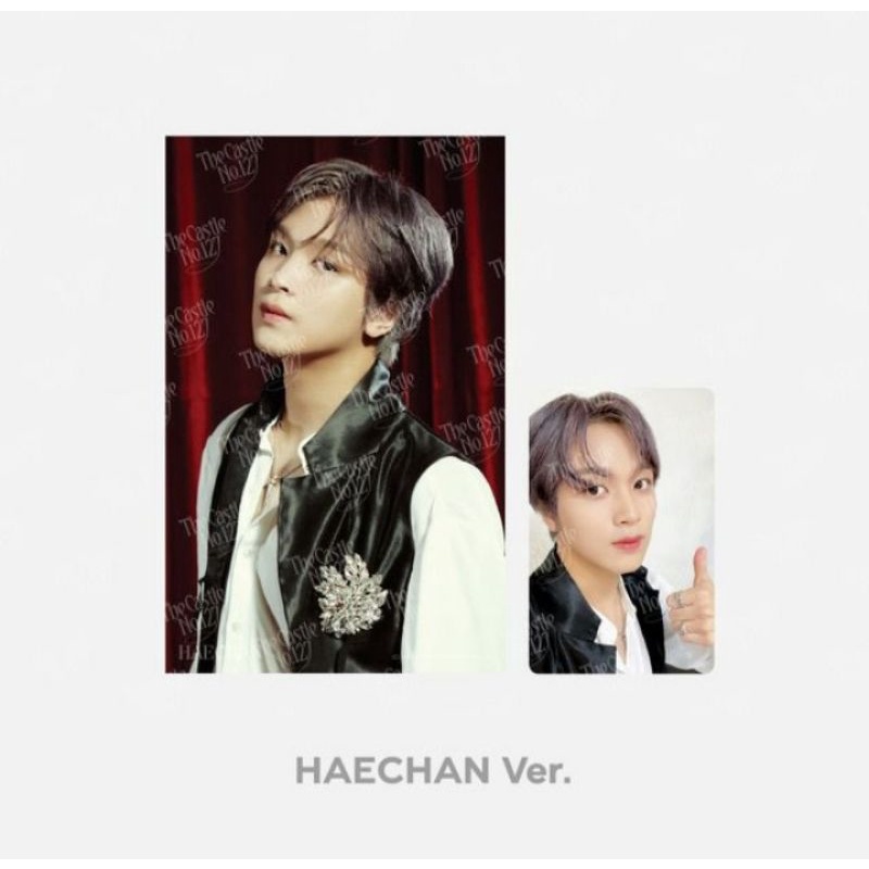 nct 127 the castle 4x6 photo + pc haechan set