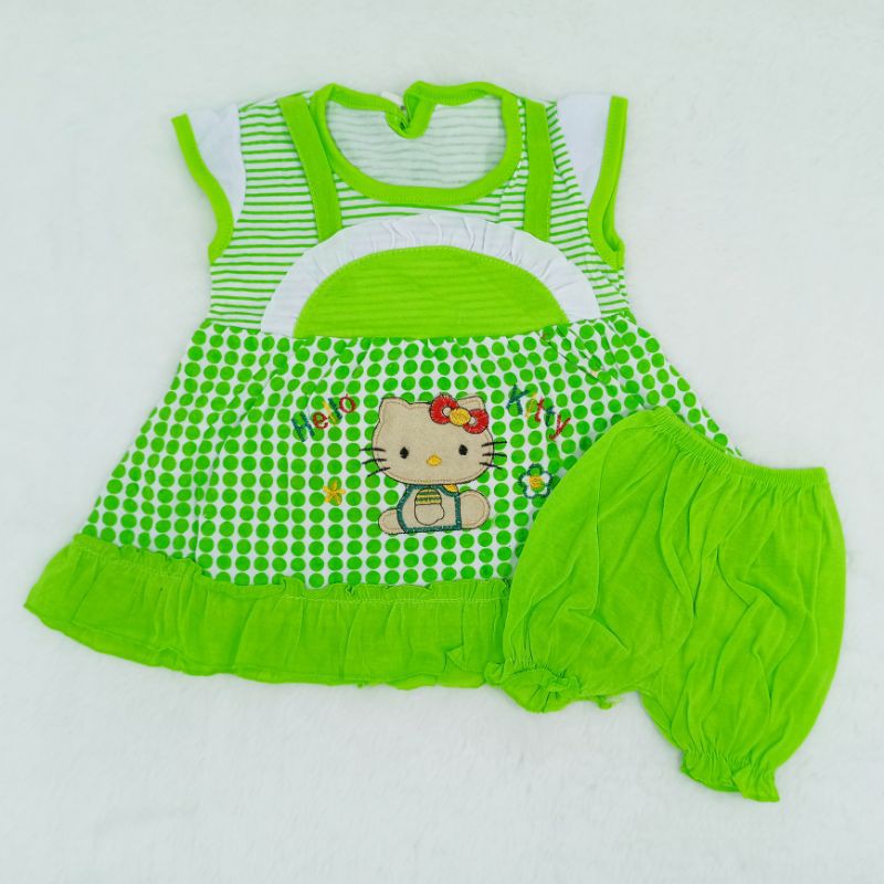 [Ss-1026] Pakaian Anak Perempuan New born 0-9bulan, Dress Bayi Lucu