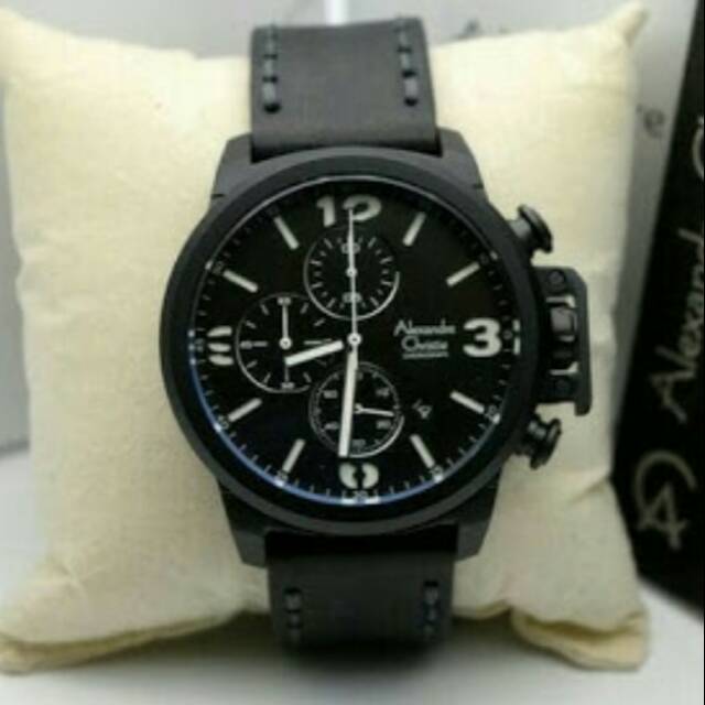 Jam tangan Alexandre Christie AC 6280 black