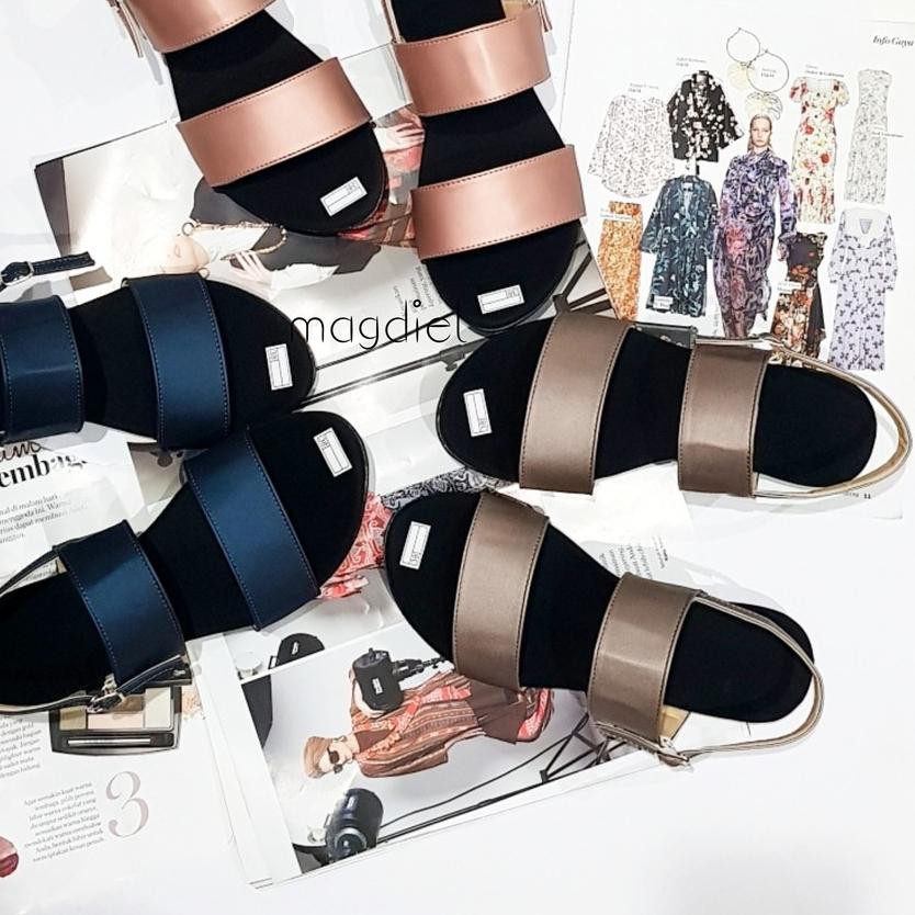 Diskon (gvh-491) Magdiel Sandal tali wanita / Sandal Flat Naomi 279
