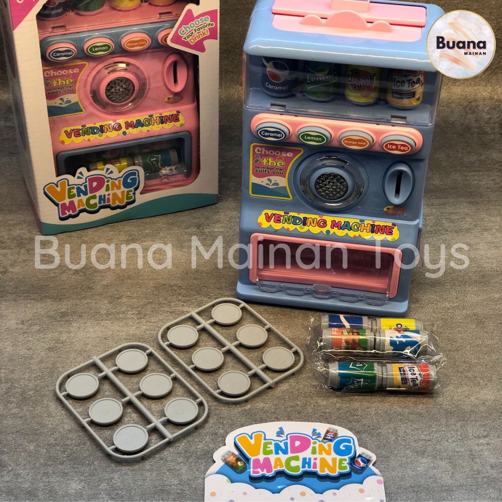 MAINAN FUN TIME VENDING MACHINE TOYS R111 WITH LIGHT AND MUSIC