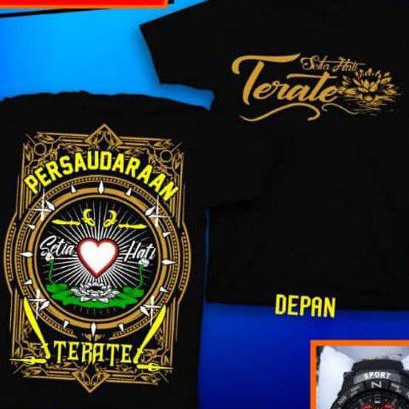 kaos PSHT bagus sablon plastisol