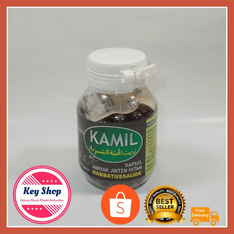 Kamil Habbatussauda - Kamil Minyak Jinten Hitam 70 kapsul