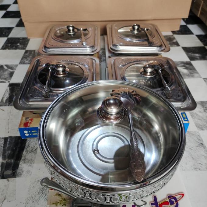 prasmanan set stainless murah