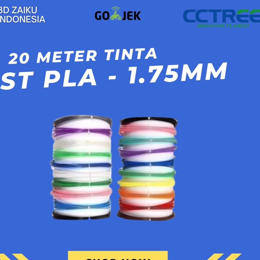 20 Meter Tinta 3D Pen Filament dengan Kualitas Terbaik