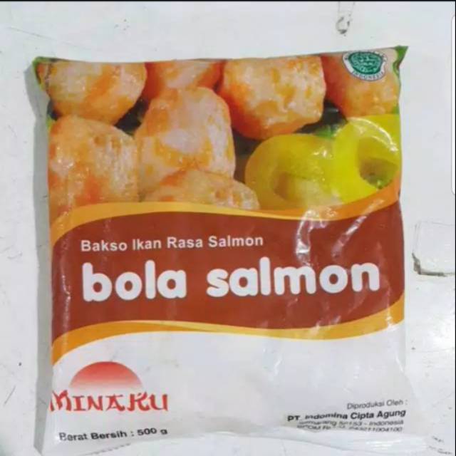 

Minaku bola salmon 500gr