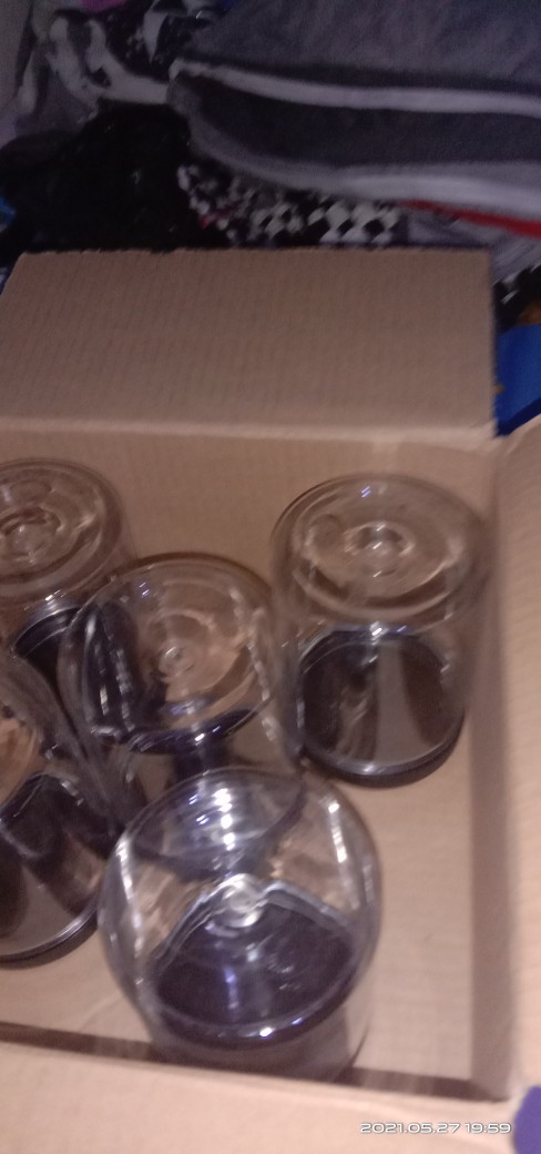 Toples Tabung Silinder / Cylinder - Toples Jar Plastik 800 Ml