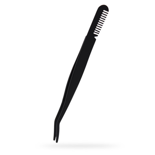 Pinset Bulu Mata/Tweezer Hitam+Sisir