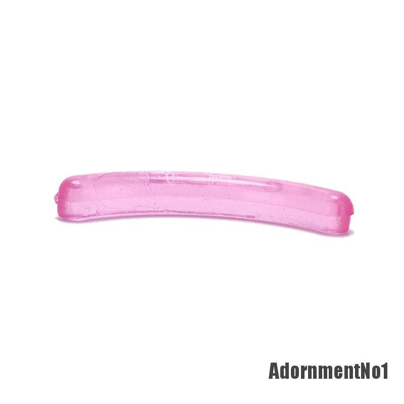 (Adornmentno1) 10pcs / Set Pad Karet Pengeriting Bulu Mata Extension