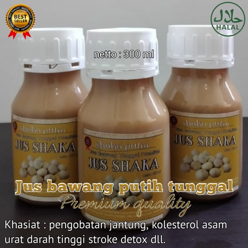 Jus Bawang Putih Tunggal Jus Bawang Lanang