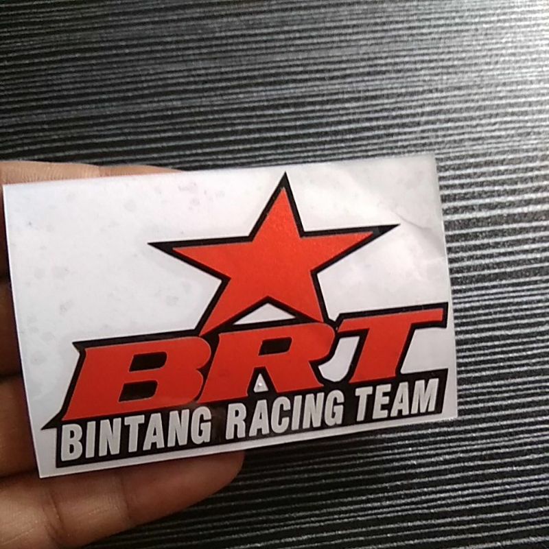 STICKER BRT BINTANG RACING TEAM CUTTING