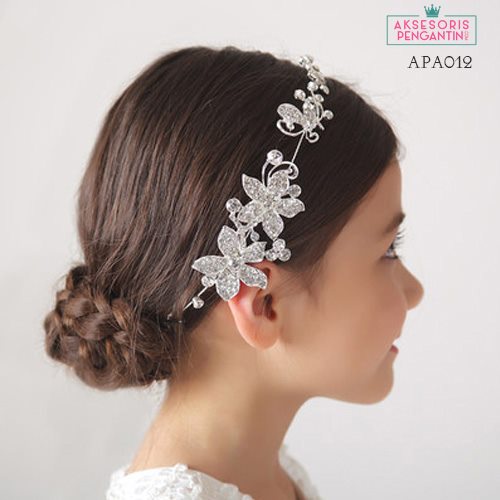 AKSESORIS HEADPIECES TIARA RAMBUT PESTA ANAK WANITA APA012