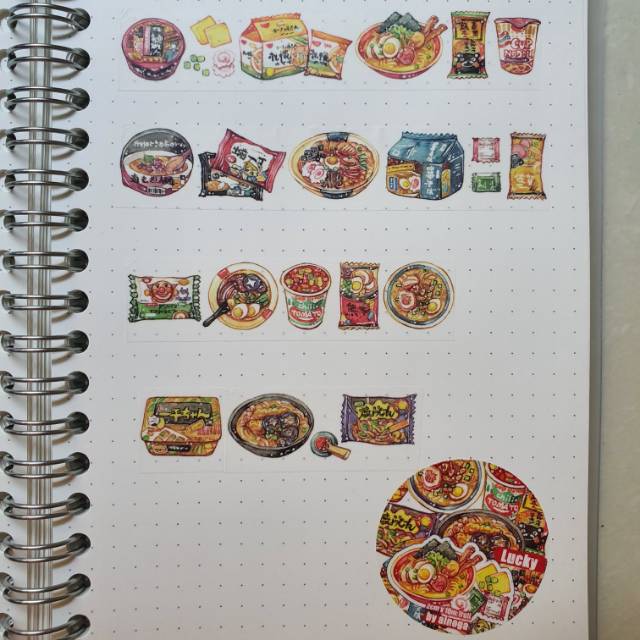 

washi tape sample for scrapbook and journal ( per meter )