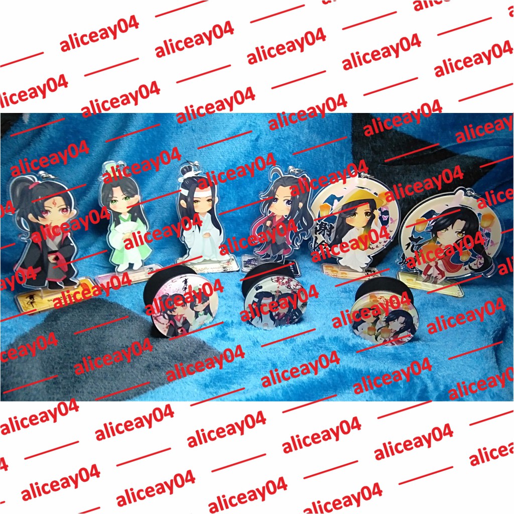 Standee + Ganci + Pop Socket Scumbag System Mo Dao Zu Shi Heaven Official Blessing MXTX