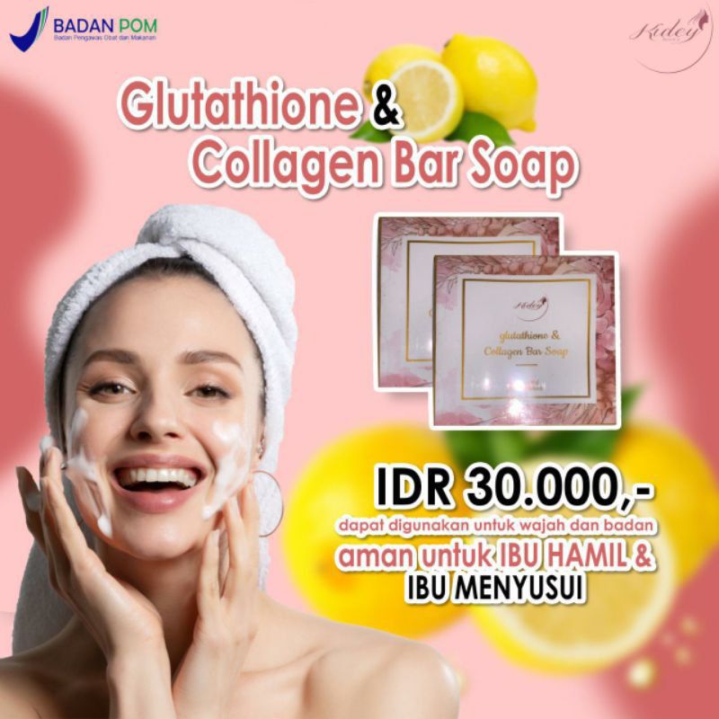 bar soap collagen & glutathion