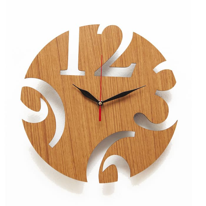 Promo!! Jam Dinding Unik Artistik - Classical 3-6-9-12 Wall Clock