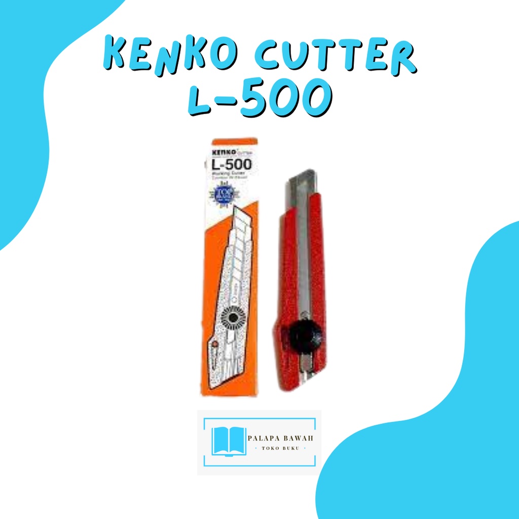 

PISAU CUTTER BESAR KENKO L 500 PISAU KATER