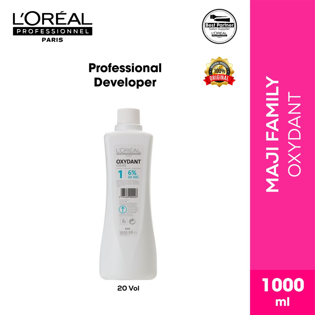 Loreal Prof Oxidant 1 Liter Campuran semir cat rambut