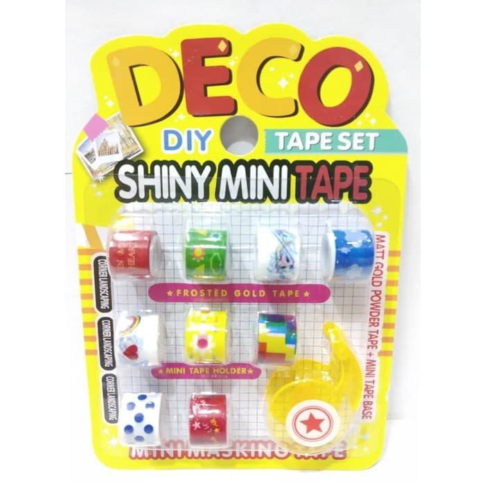 

Promo Isolasi Lucu Mini + Dispenser Alat Tulis DIY Kuning Murah