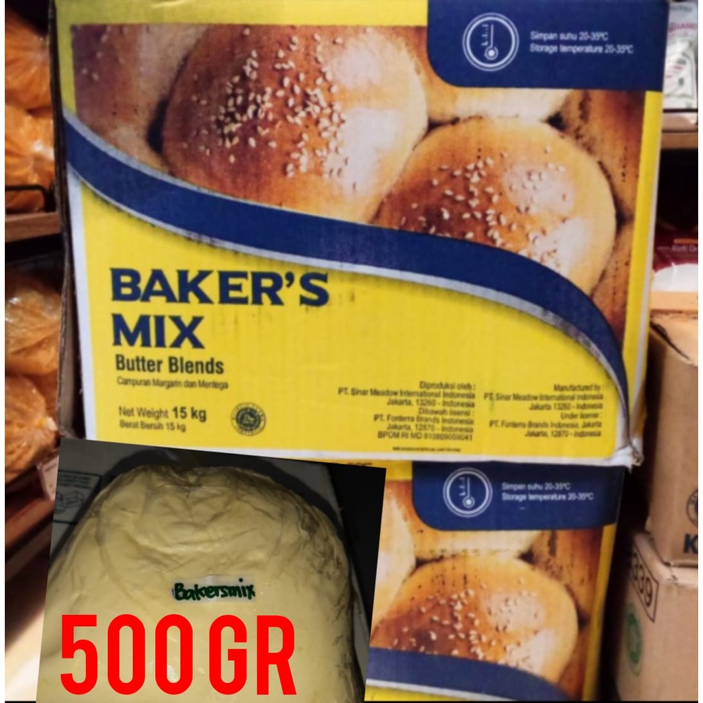 

ANCHOR BAKERS'MIX 500GR ECER CAMPURAN BUTTER DAN MARGARINE DALAM 1, CAMPURAN ADONAN