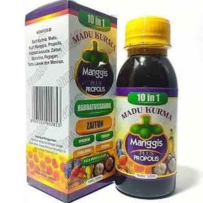 

Spesial - Madu Kurma Manggis Propolis Madu Kurma Propolis10 In 1