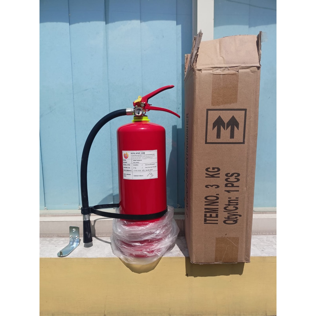 APAR 3Kg Pemadam api 3 Kg POWDER DRY CHEMICAL  BARU