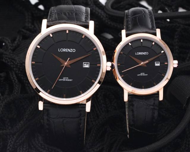 Jam Tangan Couple Lorenzo Original L1027 Harga Sepasang