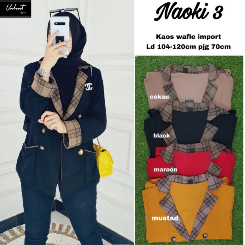 NAOKI BLAZER BY VALENT / OUTER/ CARDIGAN [READY]