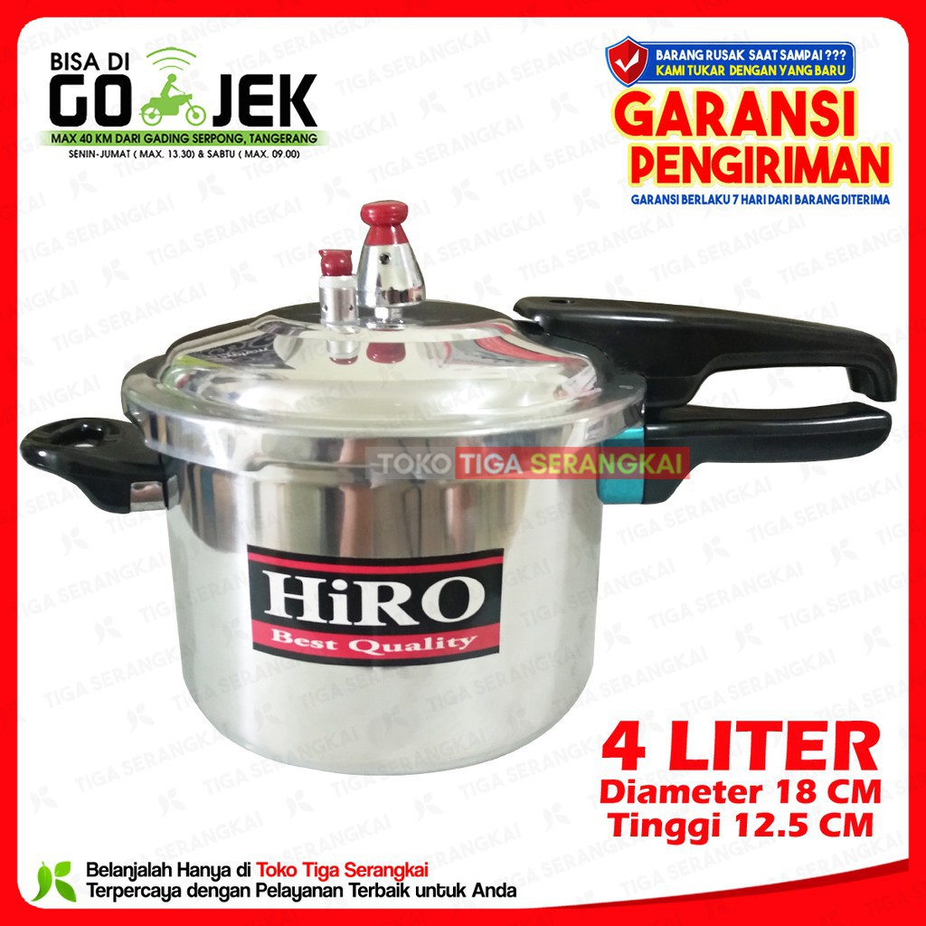 Hiro Panci Presto 4 liter