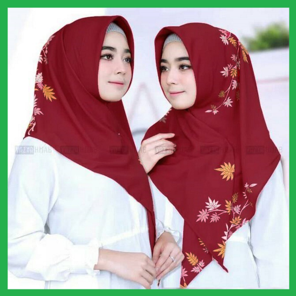 ✅ Segitiga Ranting [ Original ] Hijab Instan Rantting by Vazya Kerudung jilbab Twig Triangle Instant