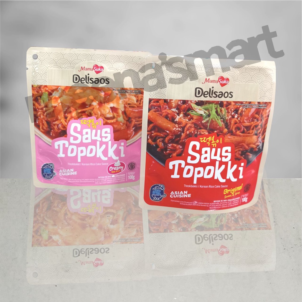 

Mama Suka Delisaos Saus Topokki 100gr